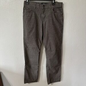 Brax Feel Good Cooper Fancy Pants Regular Fit Brown Birdseye Men's Size 32x32‎